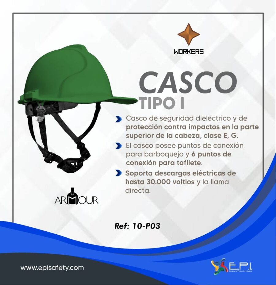 CASCO DE SEGURIDAD MINERO EPI - Imagen 6